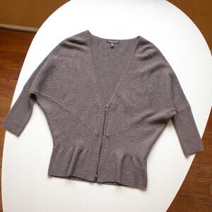 Eileen Fisher Washable Wool Zip-up Cardigan Size Small